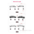 3D Private Label Magic Magnetic Eyelashes supplier 8Pcs